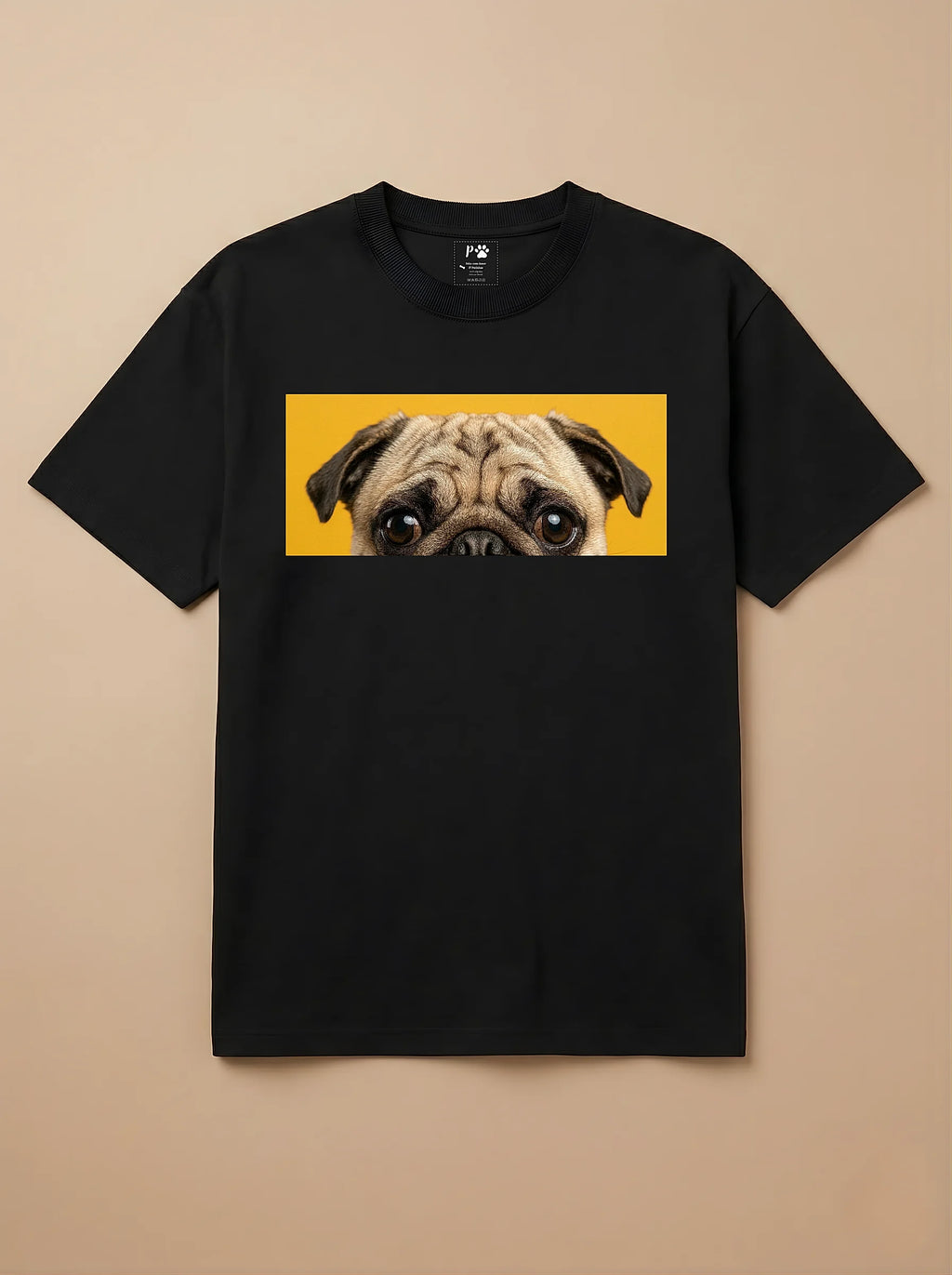 Camisa Pets Espiando - Pug