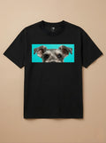 Camisa Pets Espiando - Schnauzer