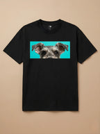Camisa Pets Espiando - Schnauzer