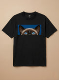 Camisa Pets Espiando - Siamês