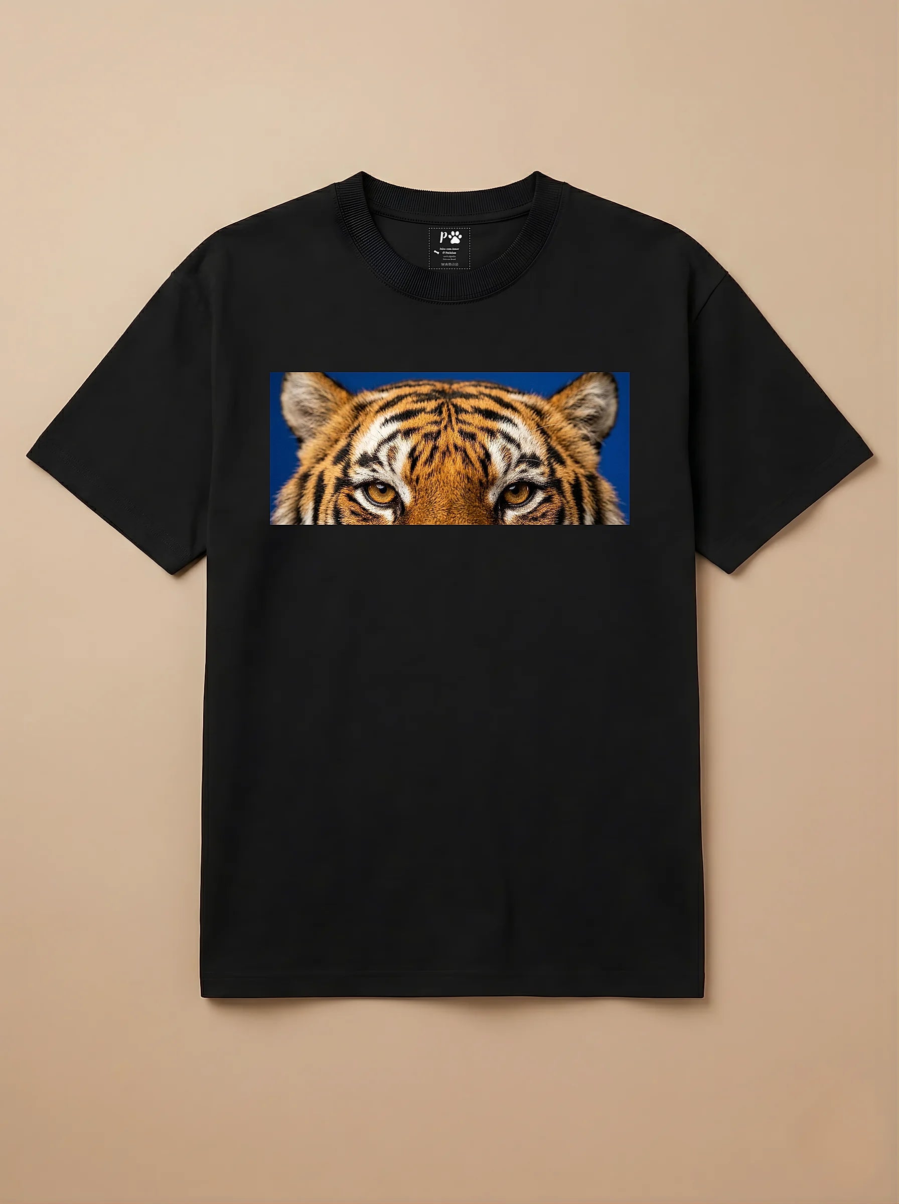Camisa Pets Espiando - Tigre