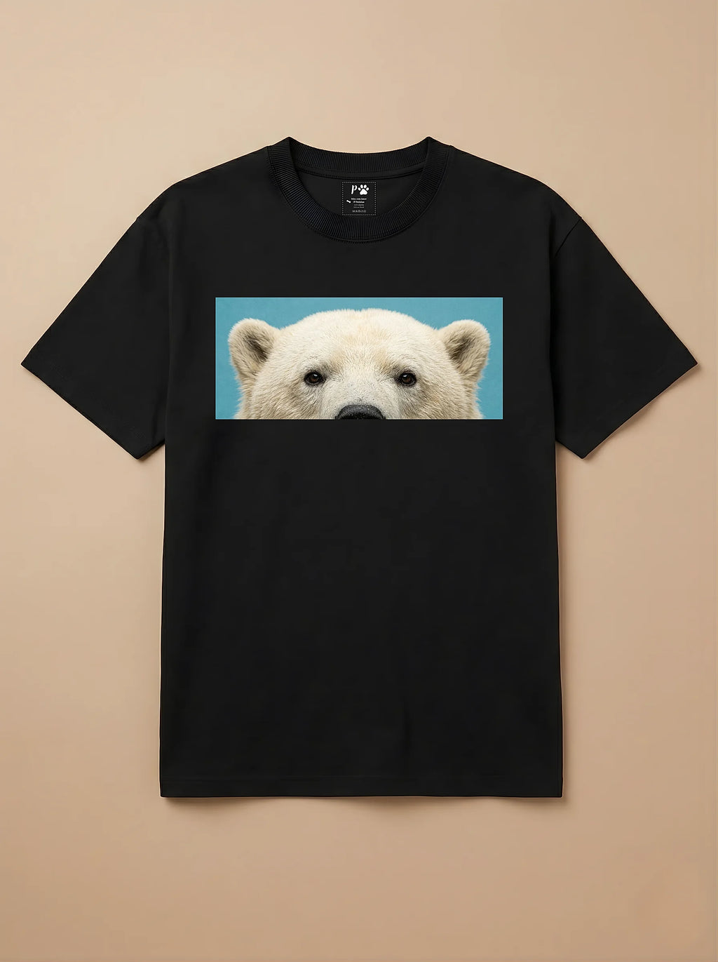 Camisa Pets Espiando - Urso Polar