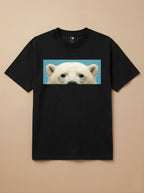 Camisa Pets Espiando - Urso Polar