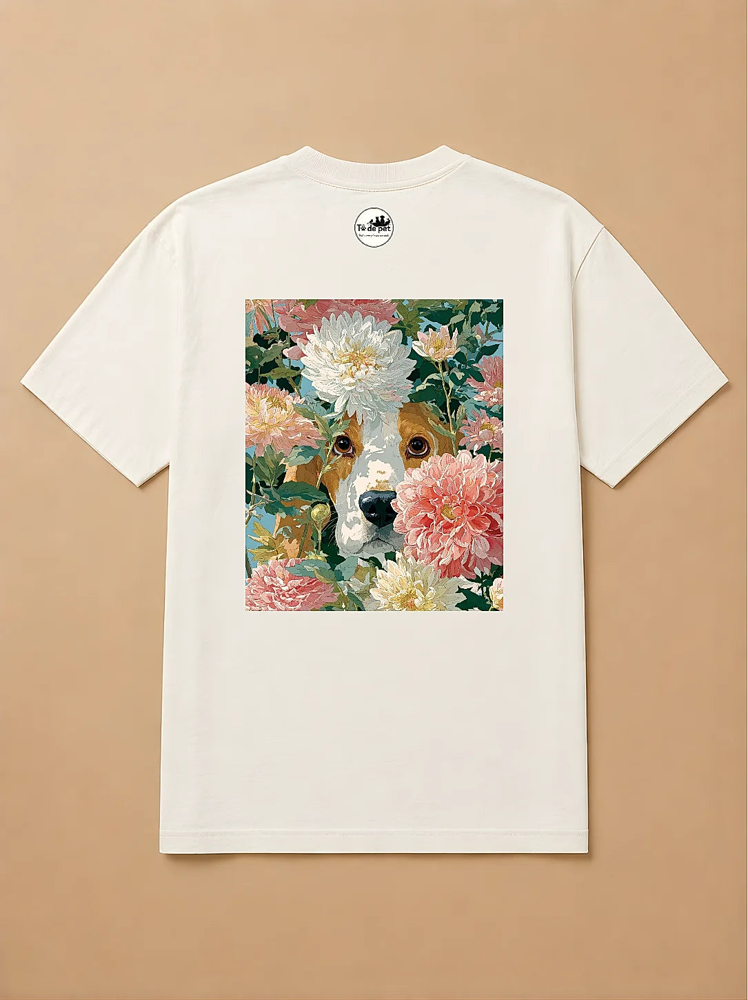 Camisa Oversized Botânica Pet - Beagle