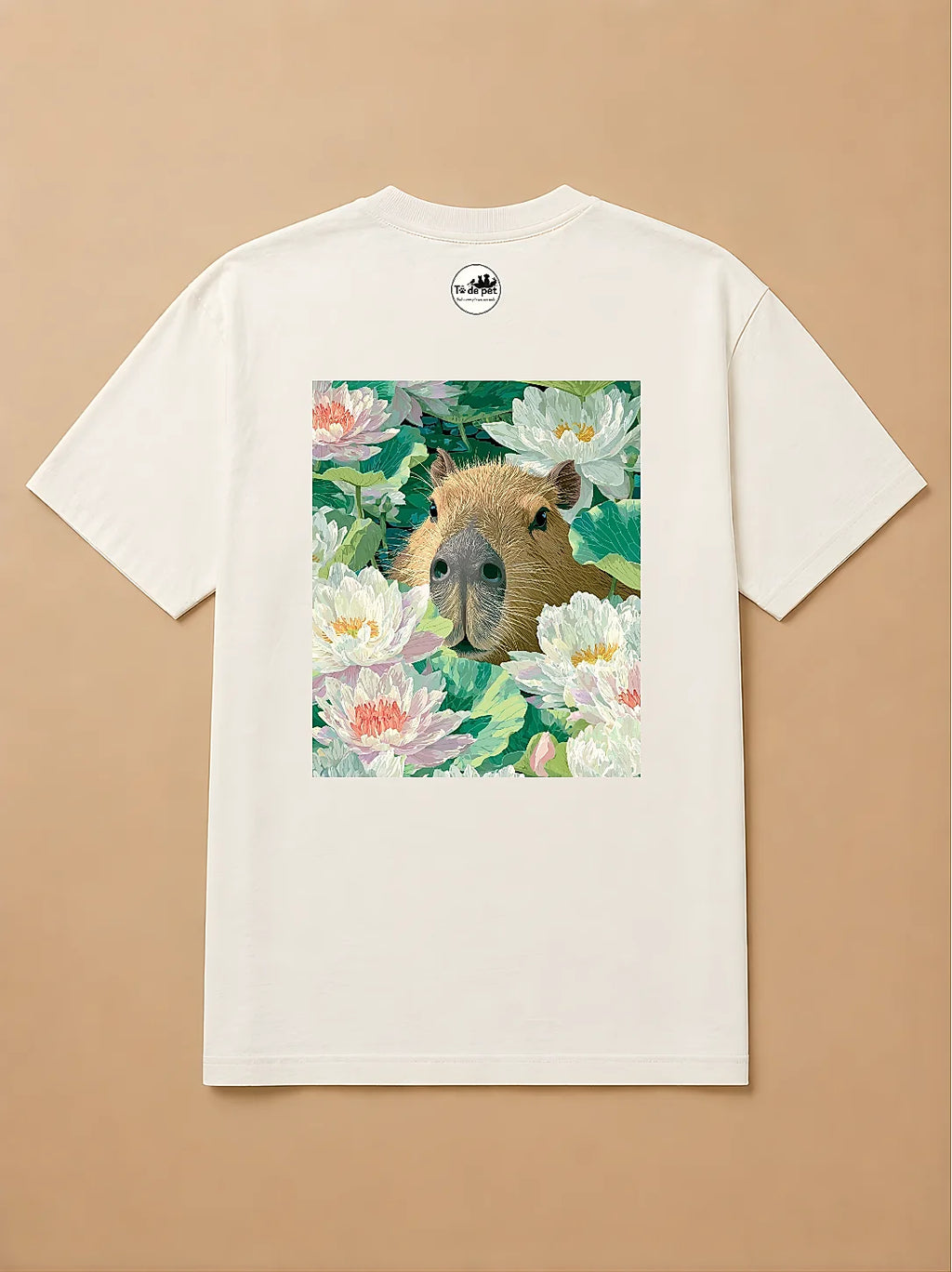 Camisa Oversized Botânica Pet - Capivara