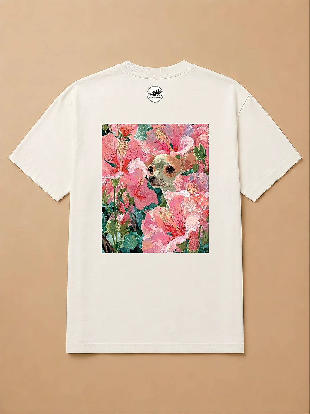 Camisa Oversized Botânica Pet - Chihuahua