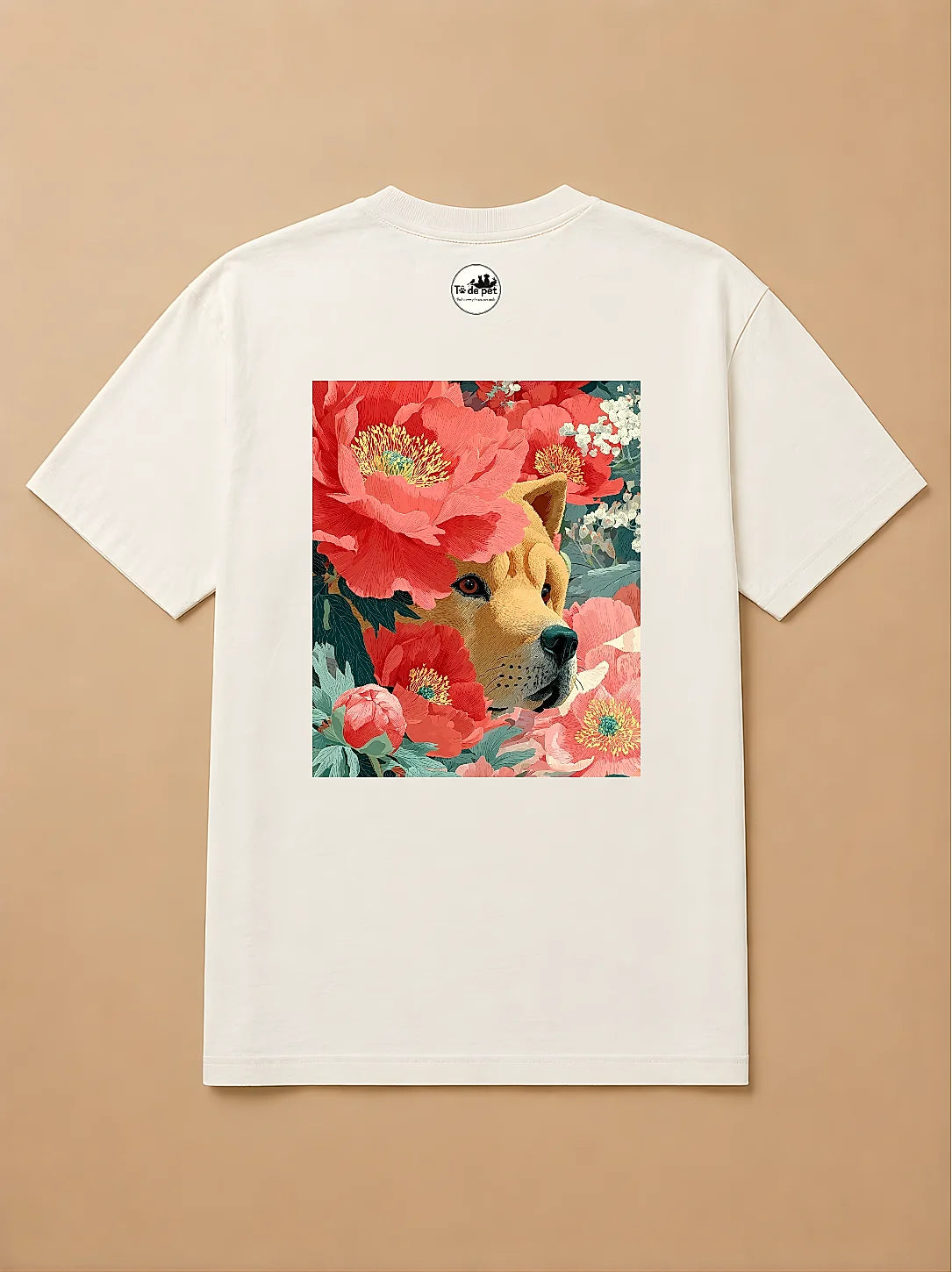 Camisa Oversized Botânica Pet - Chow Chow