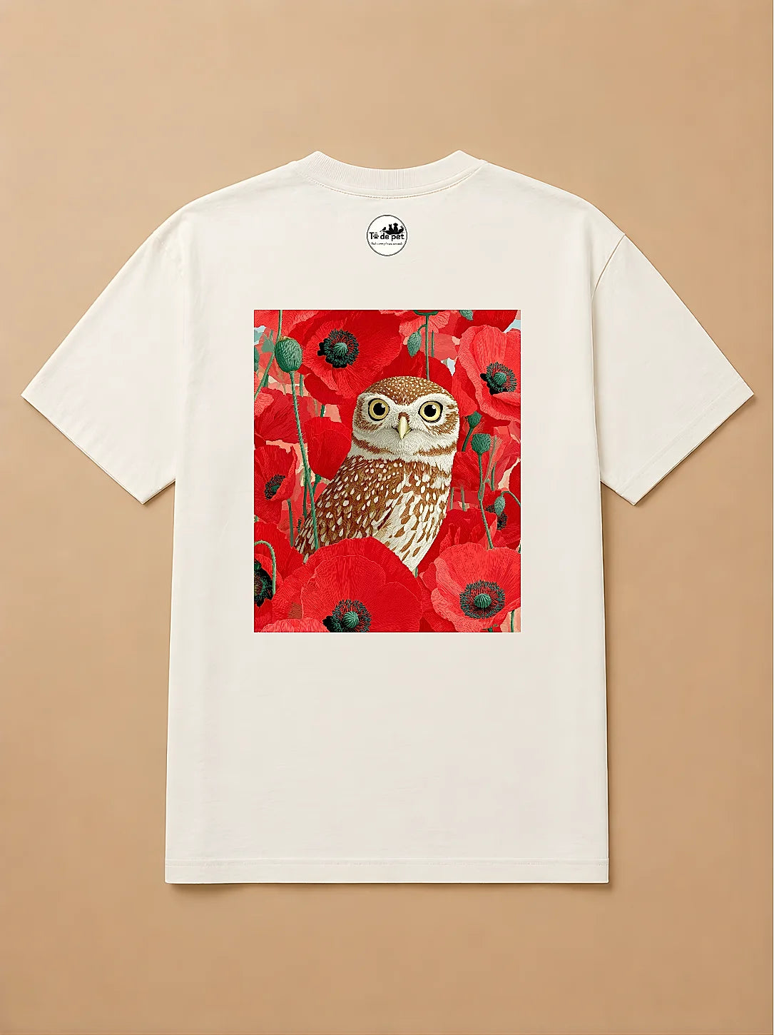 Camisa Oversized Botânica Pet - Coruja