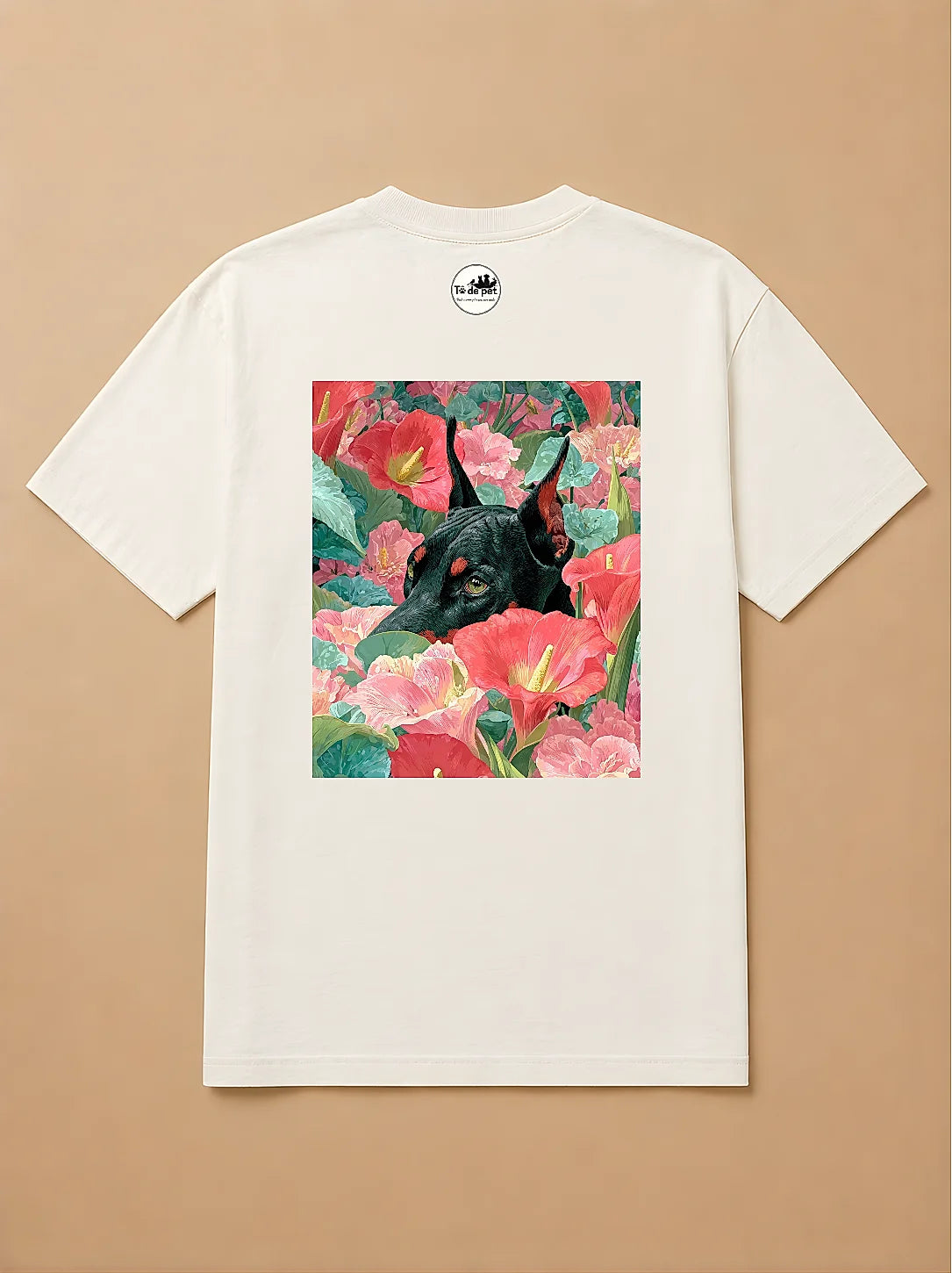 Camisa Oversized Botânica Pet - Dobermann