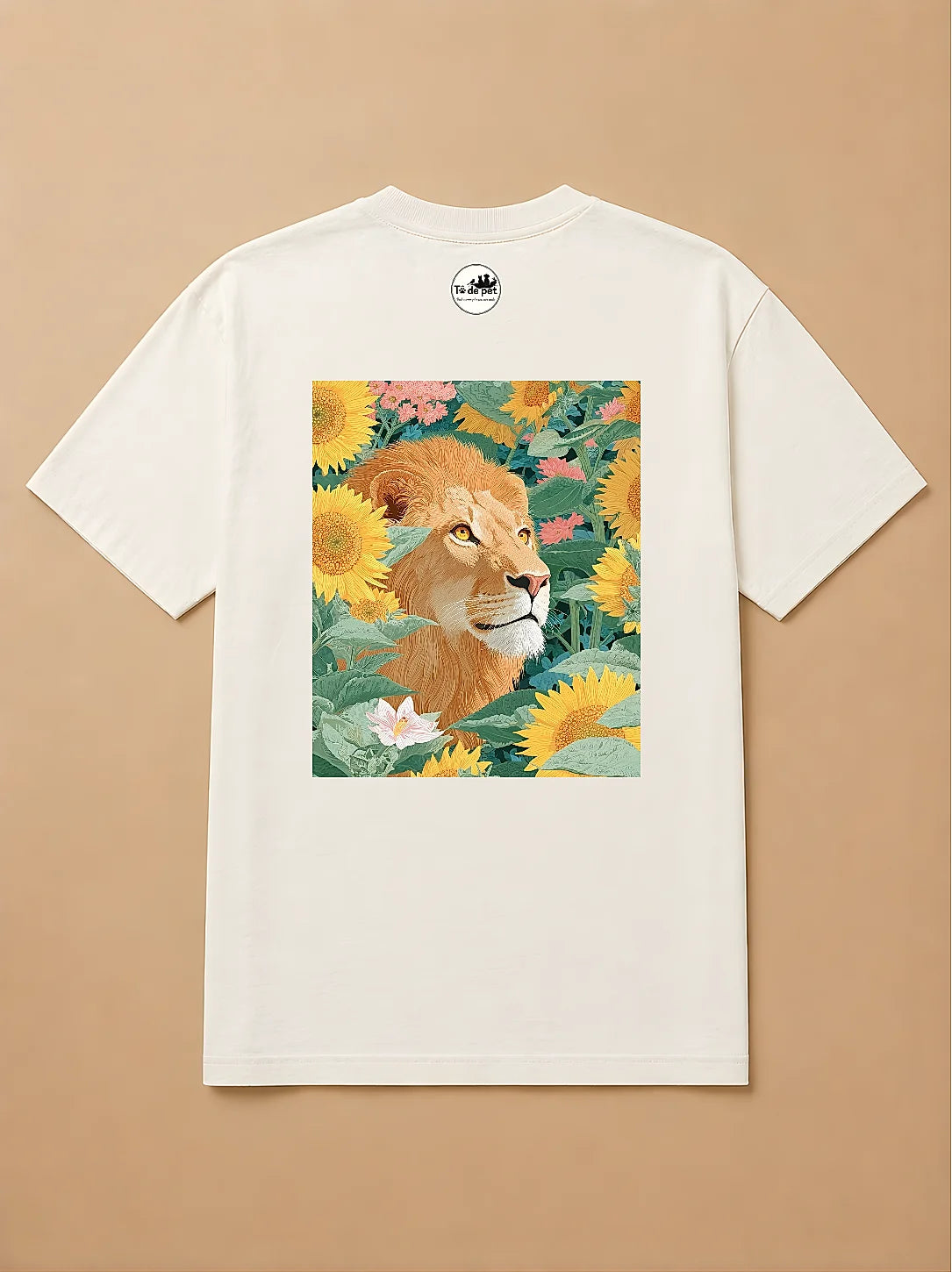 Camisa Oversized Botânica Pet - Leão