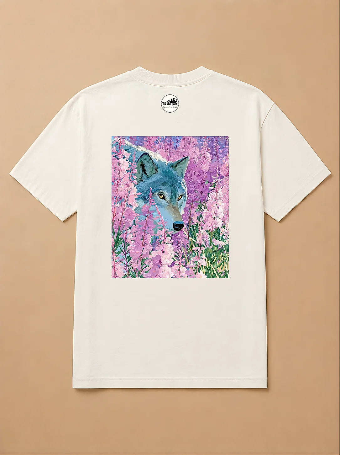 Camisa Oversized Botânica Pet - Lobo