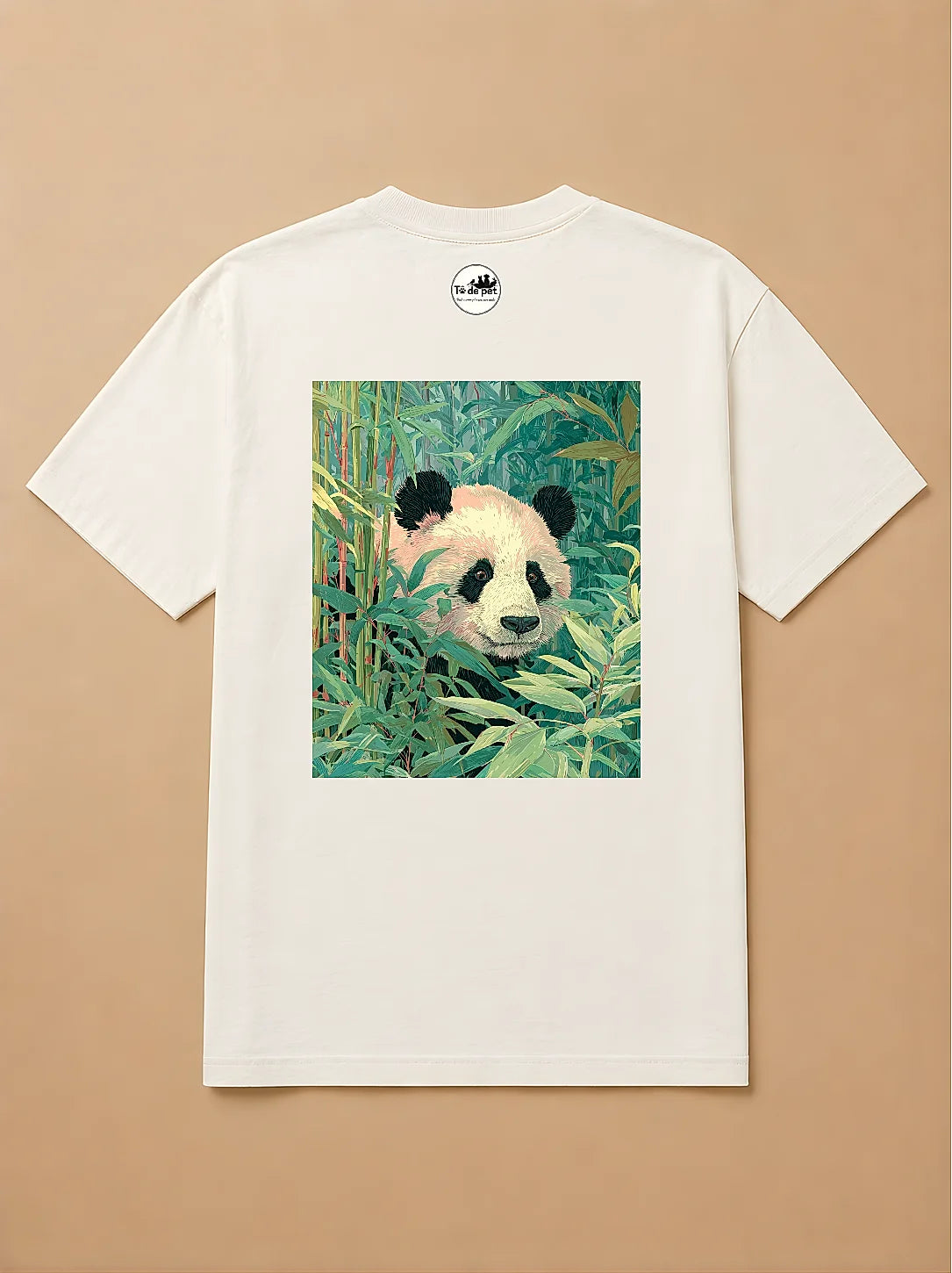 Camisa Oversized Botânica Pet - Panda