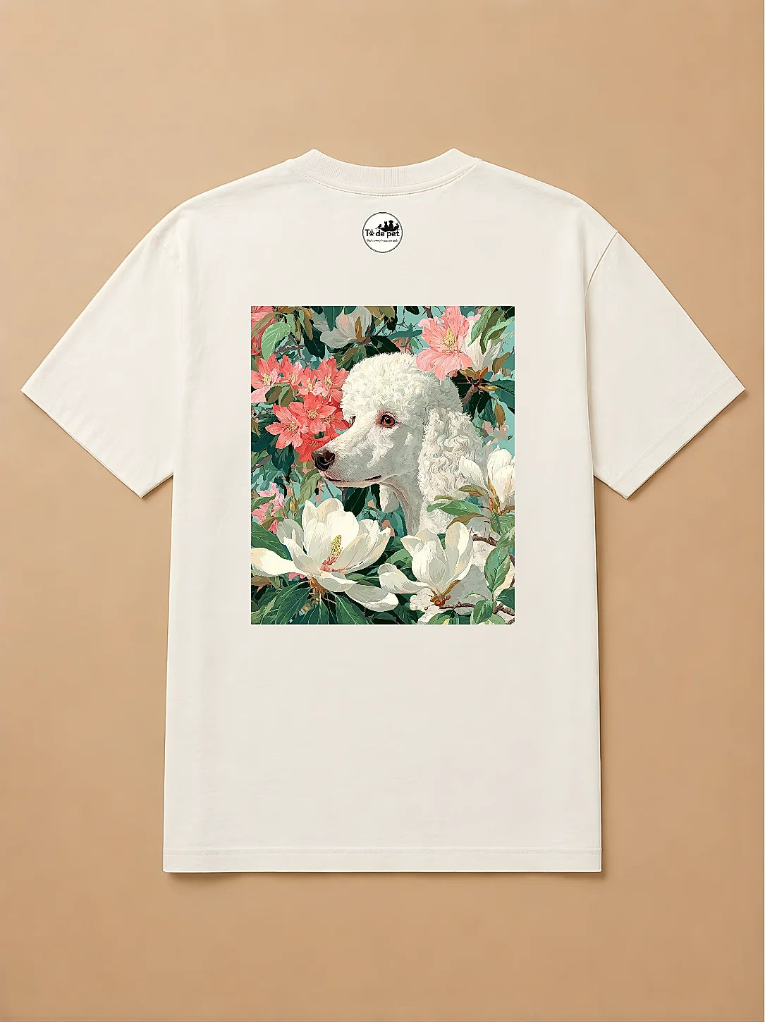 Camisa Oversized Botânica Pet - Poodle