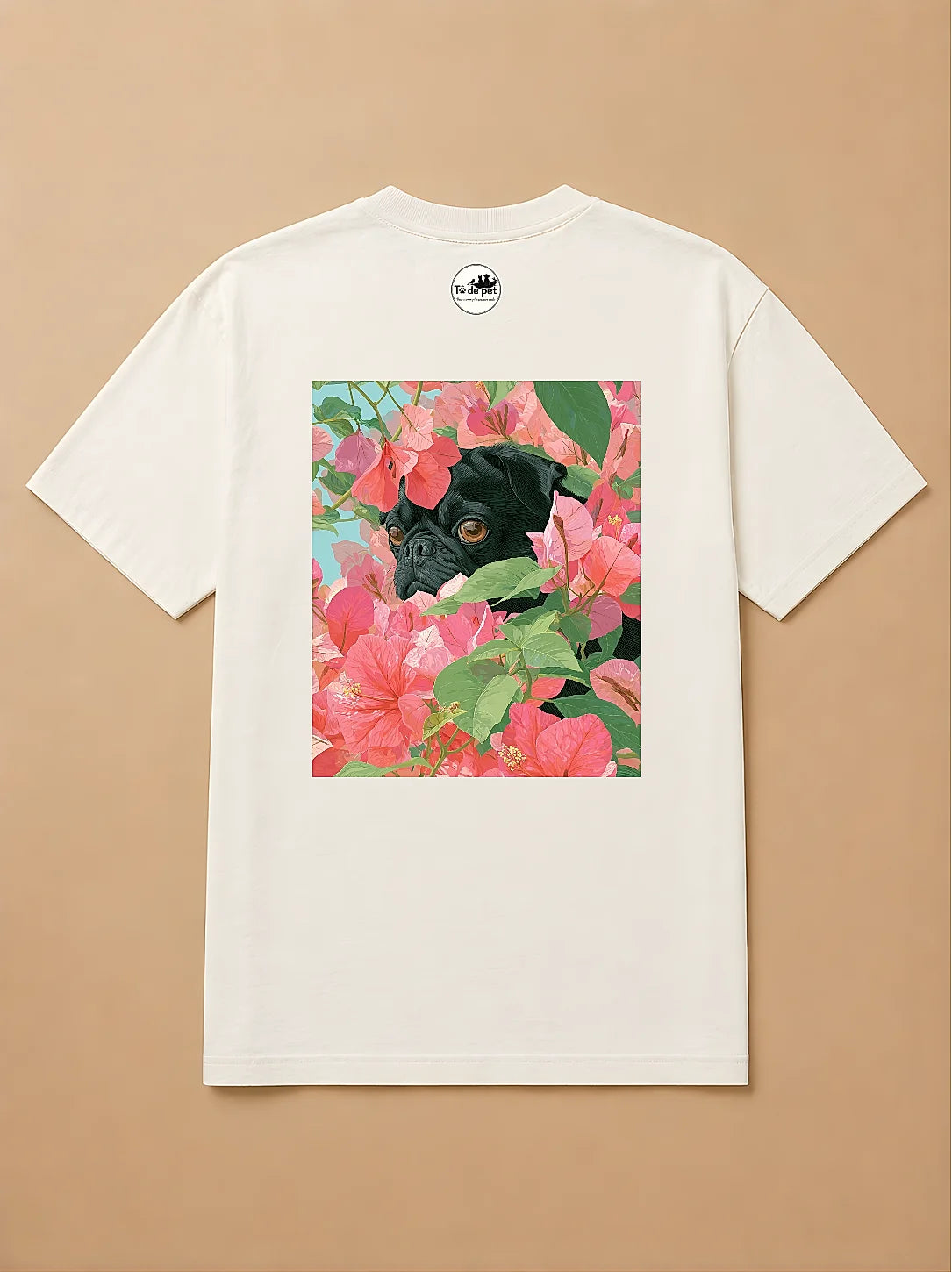 Camisa Oversized Botânica Pet - Pug