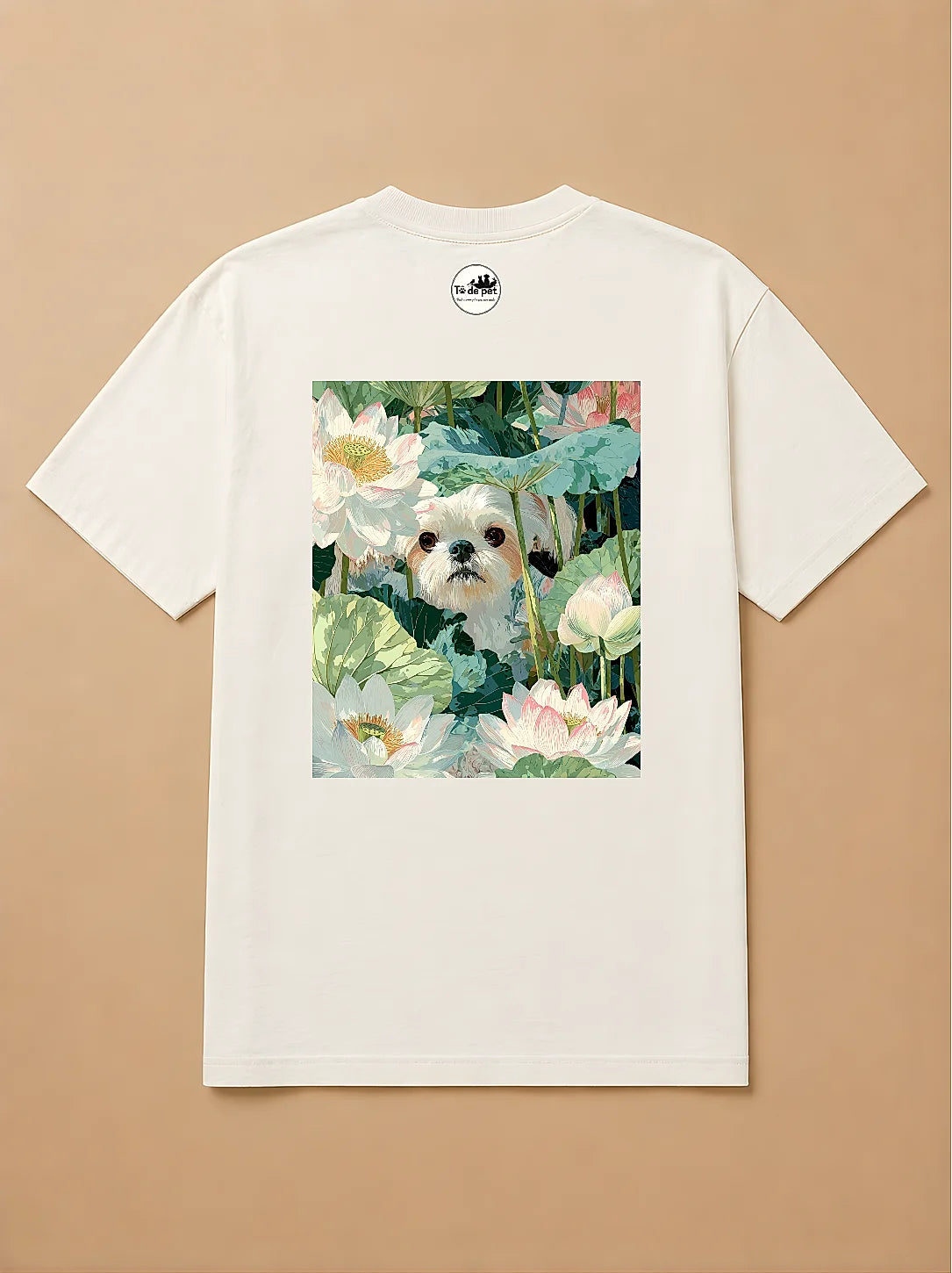 Camisa Oversized Botânica Pet - Shih Tzu