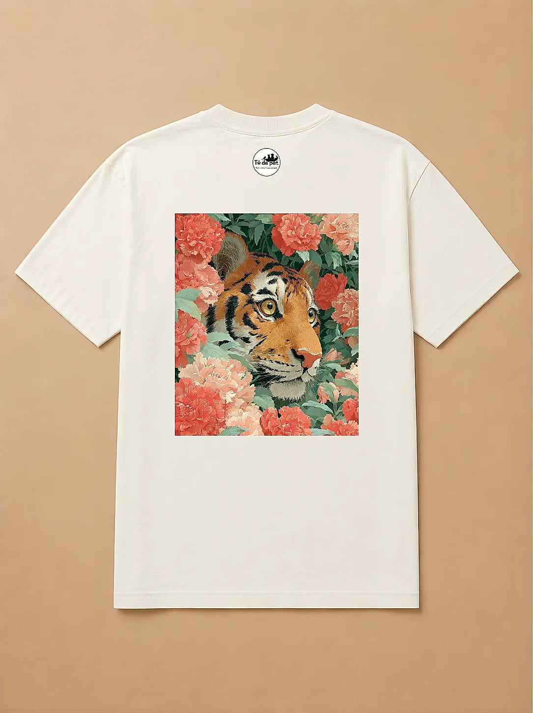 Camisa Oversized Botânica Pet - Tigre