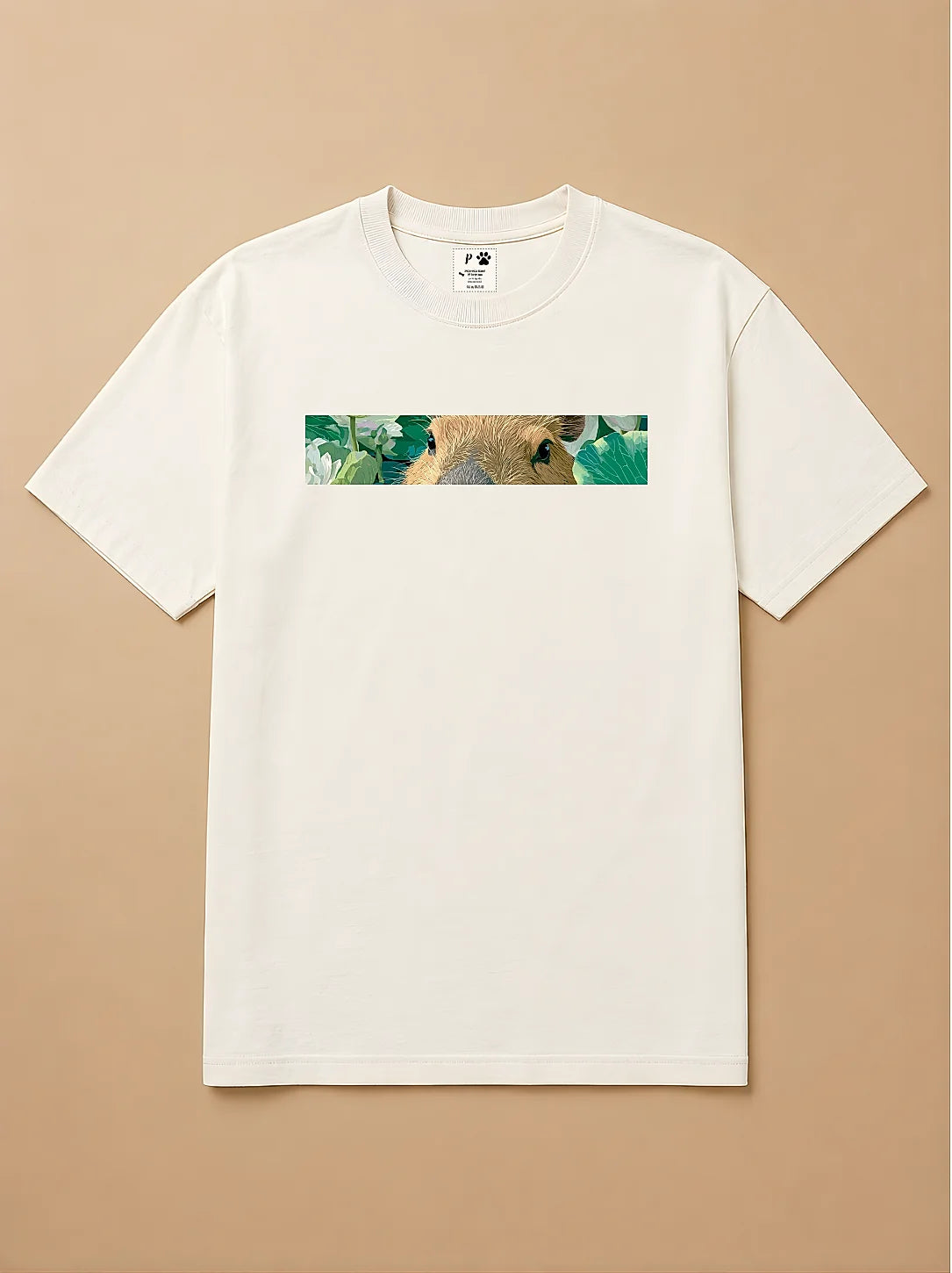 Camisa Oversized Botânica Pet - Capivara
