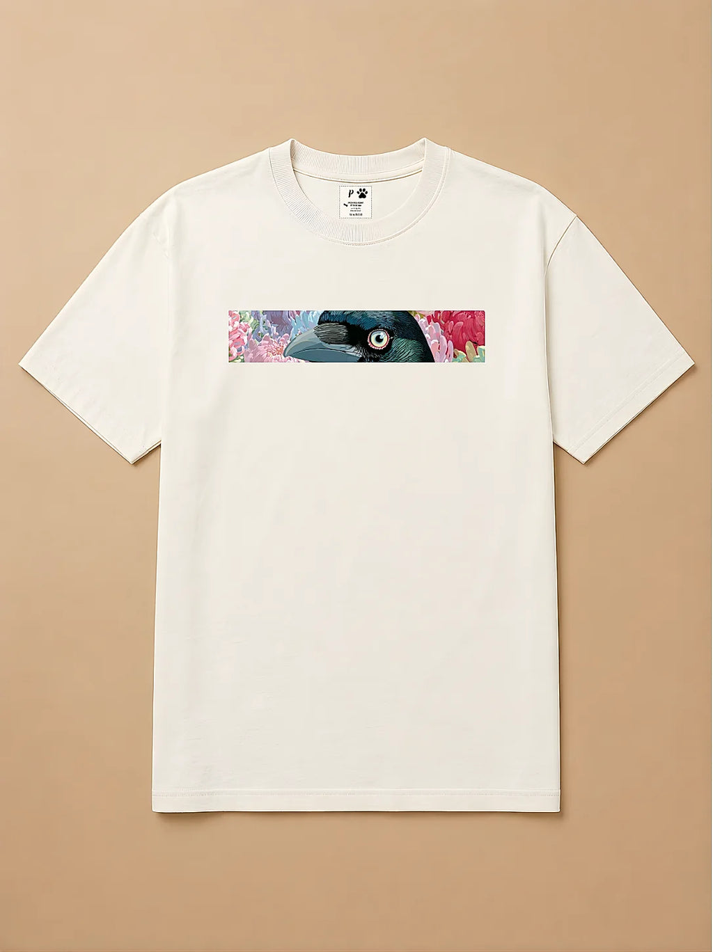 Camisa Oversized Botânica Pet - Corvo
