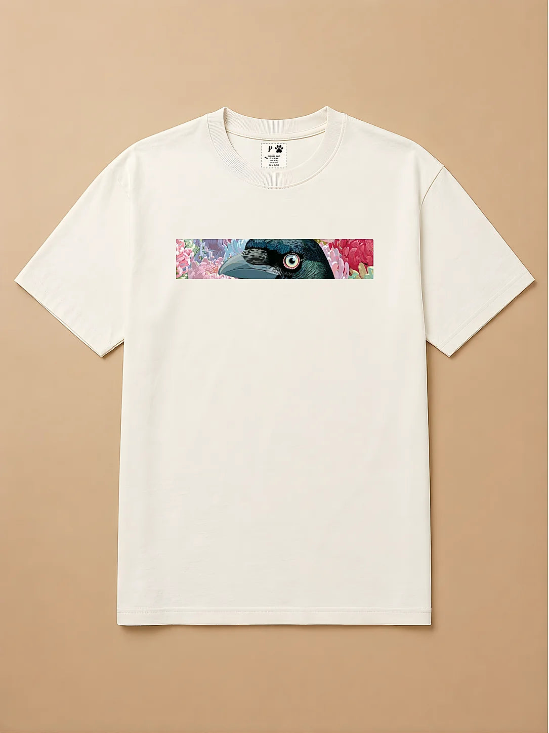 Camisa Oversized Botânica Pet - Corvo
