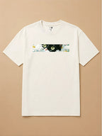 Camisa Oversized Botânica Pet - Gato Frajola