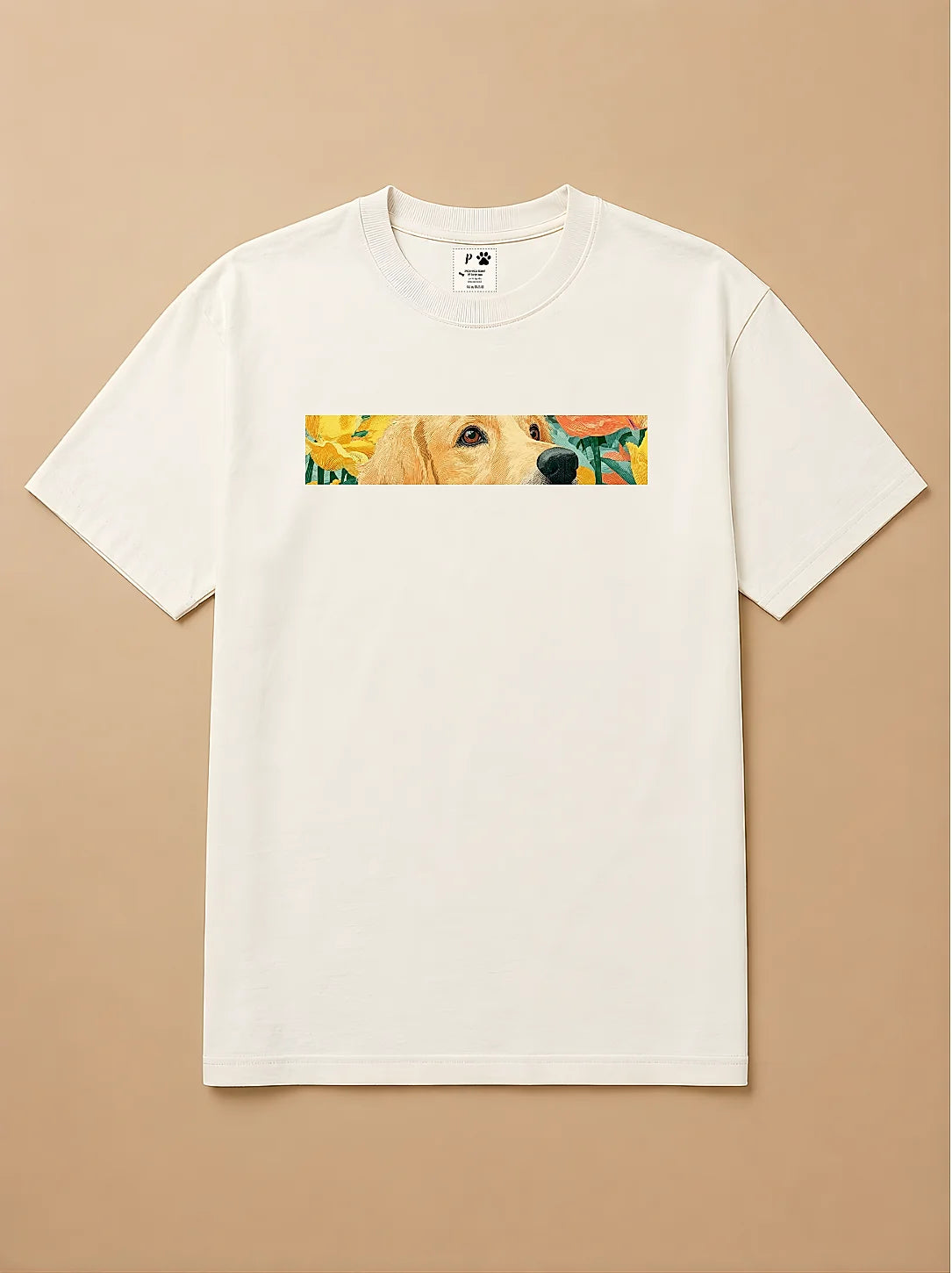 Camisa Oversized Botânica Pet - Golden