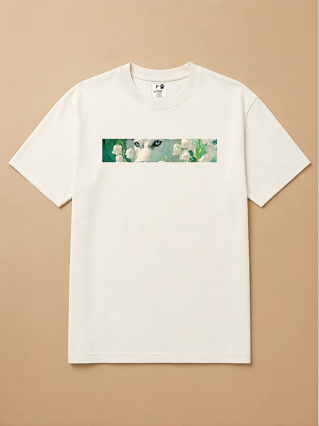 Camisa Oversized Botânica Pet - Husky