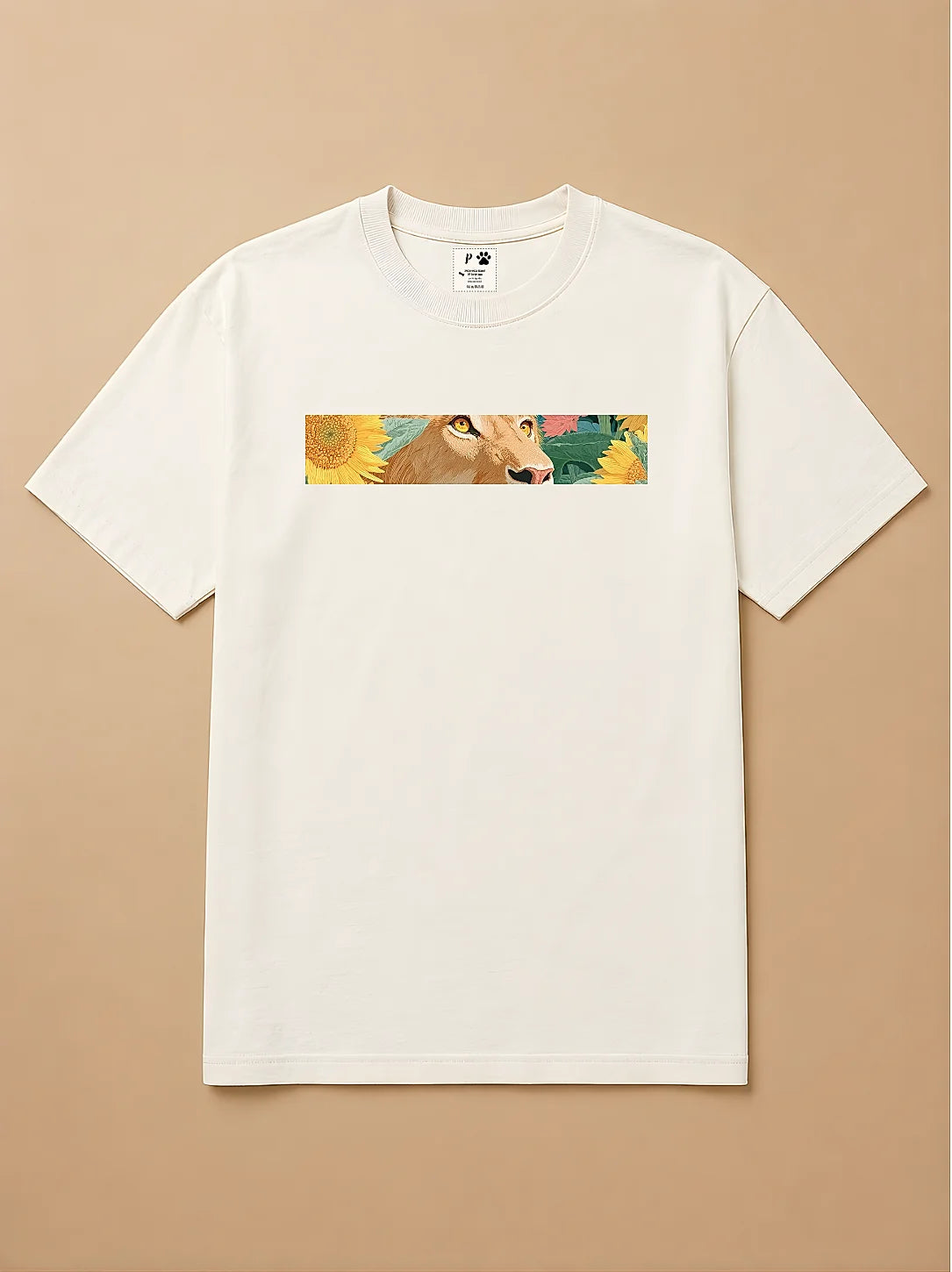 Camisa Oversized Botânica Pet - Leão