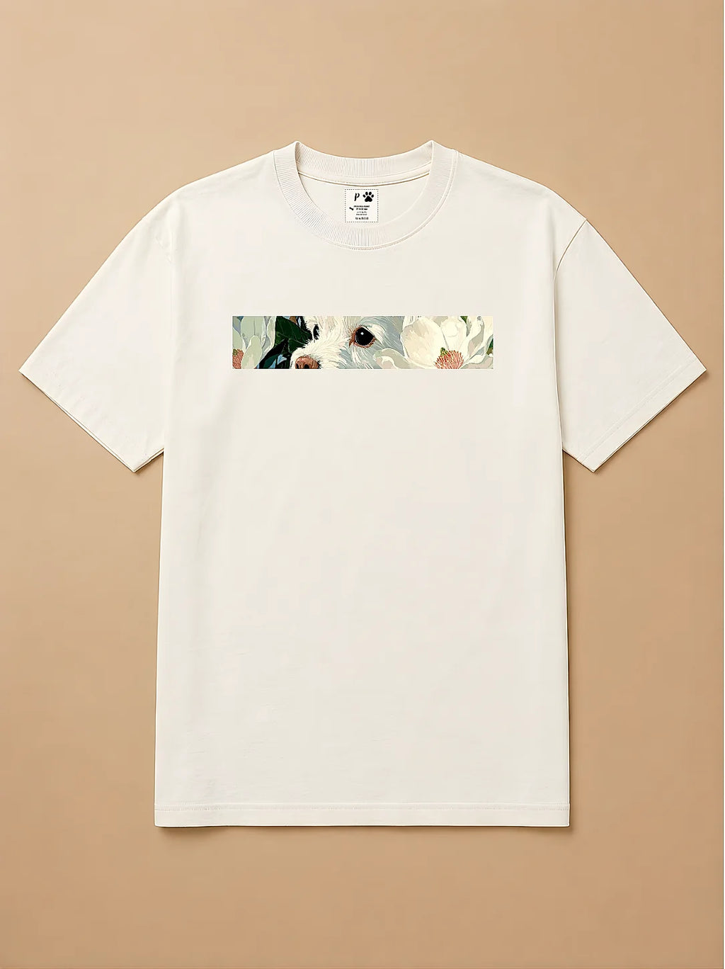 Camisa Oversized Botânica Pet - Maltês