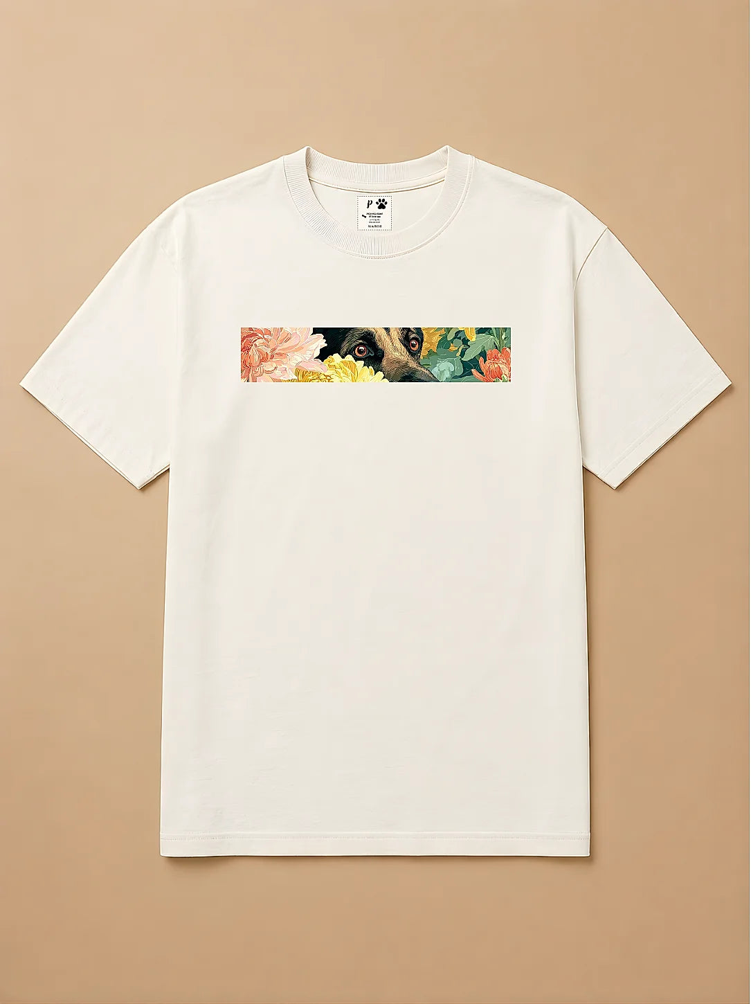 Camisa Oversized Botânica Pet - Pastor Alemão