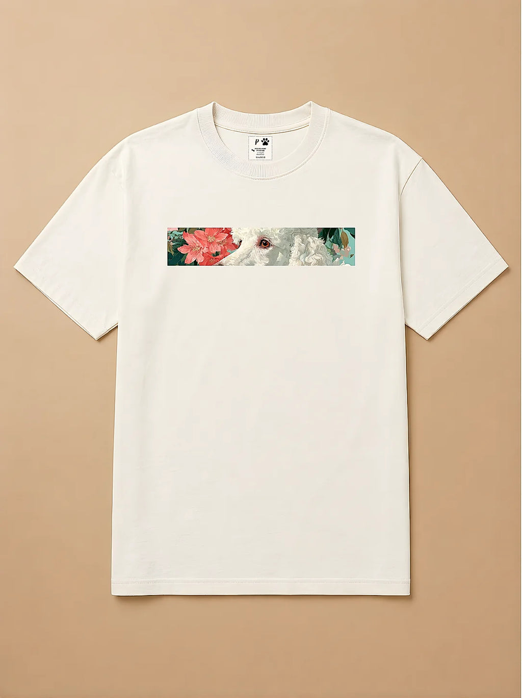 Camisa Oversized Botânica Pet - Poodle