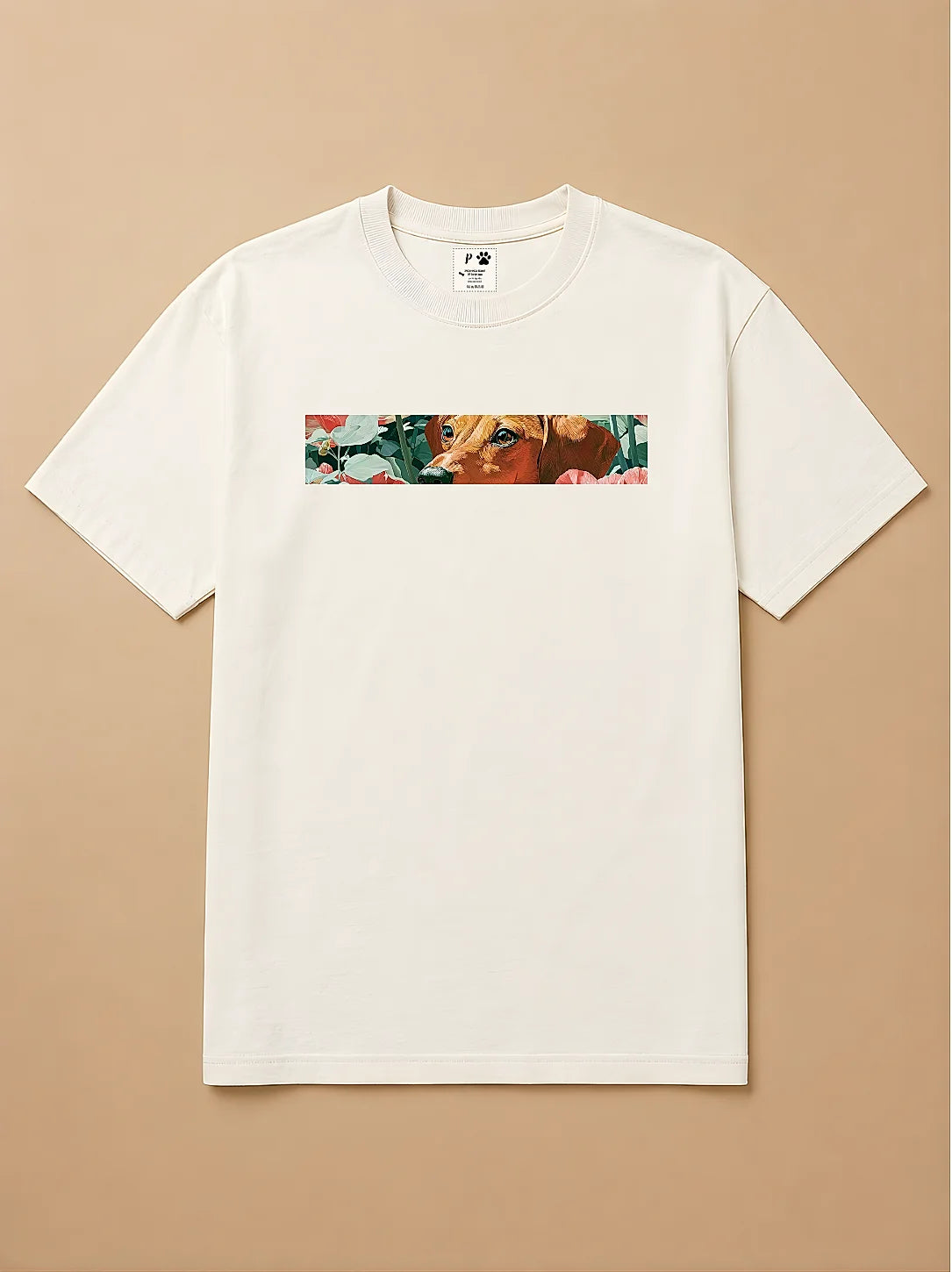 Camisa Oversized Botânica Pet - Salsicha