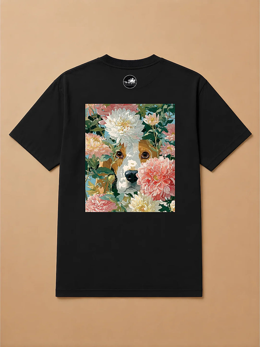 Camisa Oversized Botânica Pet - Beagle