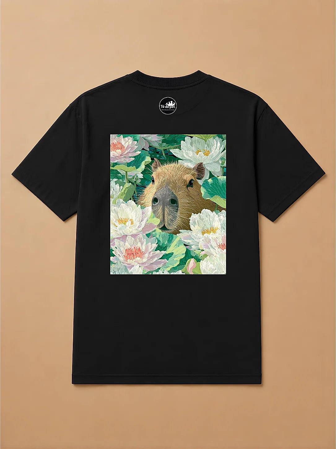 Camisa Oversized Botânica Pet - Capivara