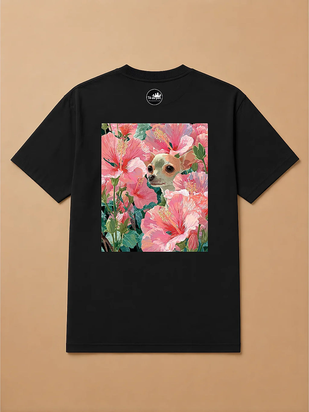 Camisa Oversized Botânica Pet - Chihuahua