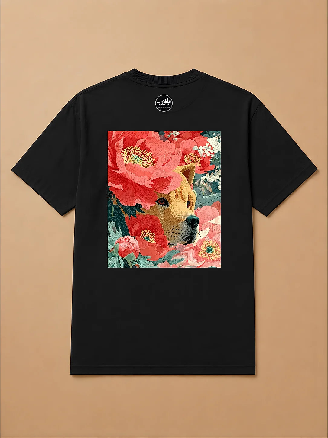 Camisa Oversized Botânica Pet - Chow Chow