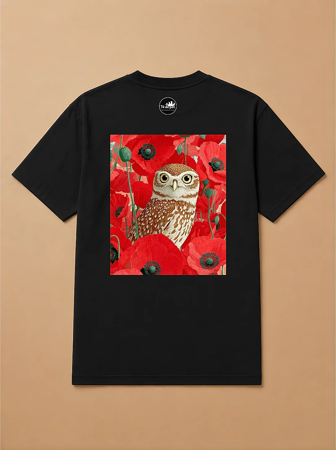 Camisa Oversized Botânica Pet - Coruja