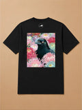 Camisa Oversized Botânica Pet - Corvo