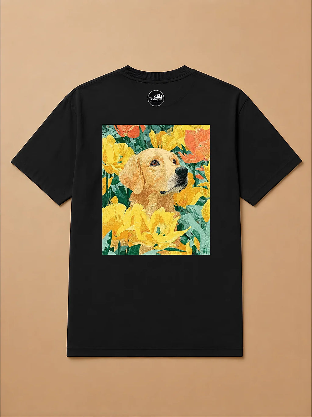 Camisa Oversized Botânica Pet - Golden