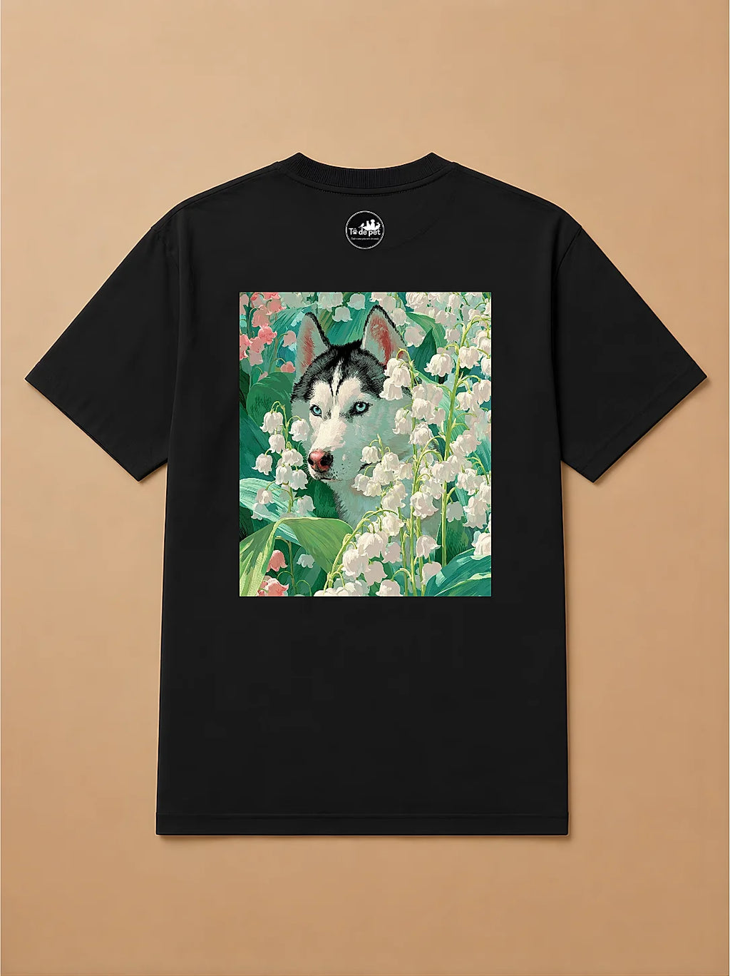 Camisa Oversized Botânica Pet - Husky