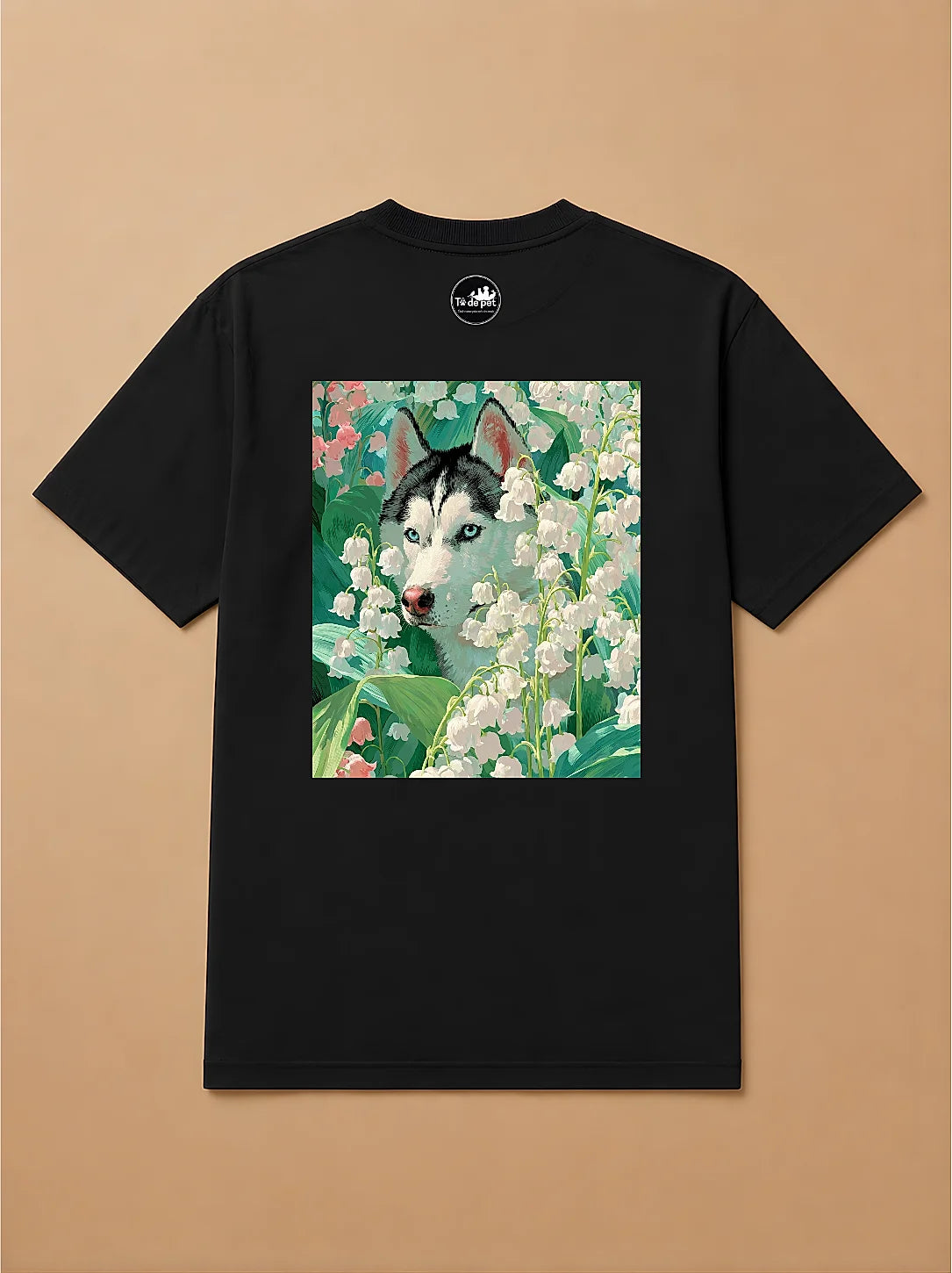 Camisa Oversized Botânica Pet - Husky