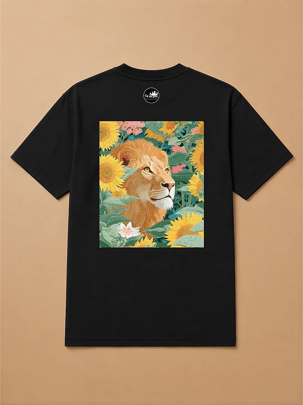 Camisa Oversized Botânica Pet - Leão