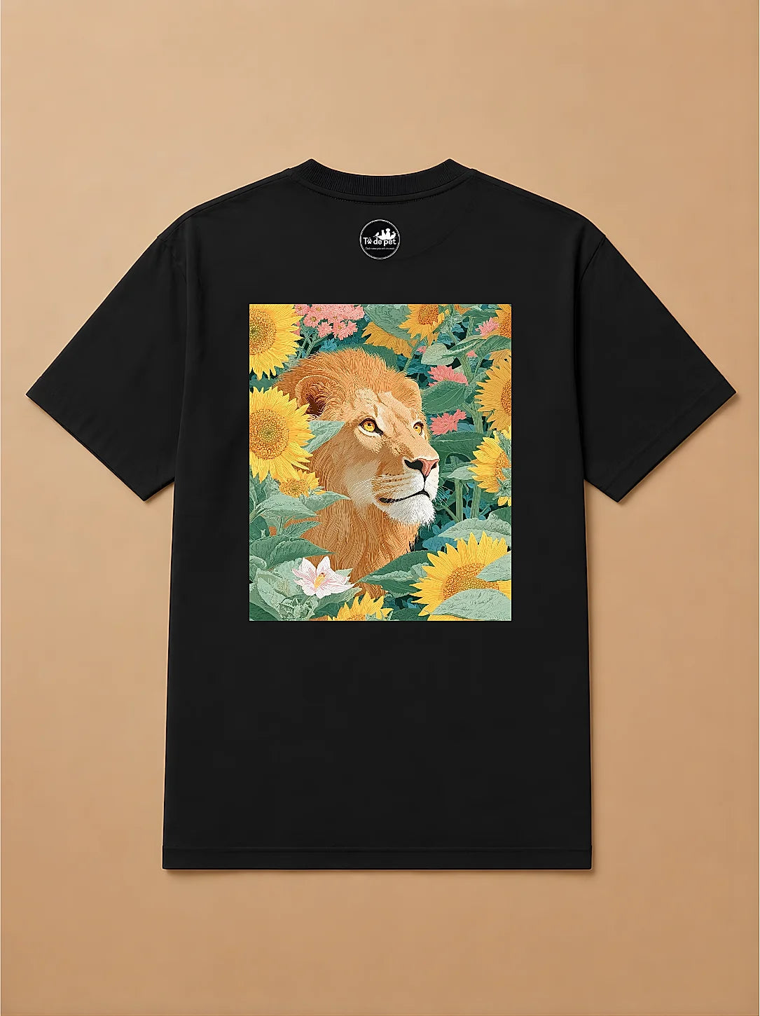 Camisa Oversized Botânica Pet - Leão