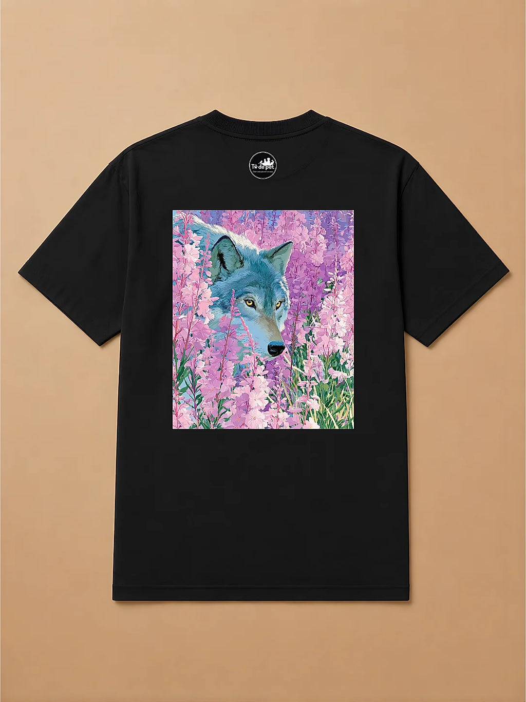 Camisa Oversized Botânica Pet - Lobo