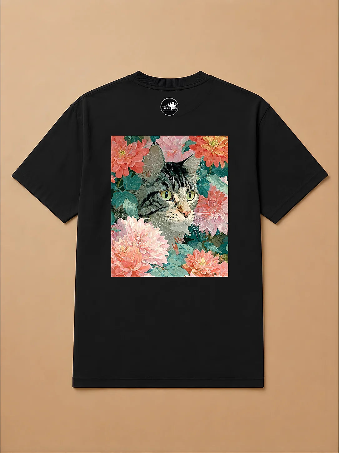 Camisa Oversized Botânica Pet - Maine Coon