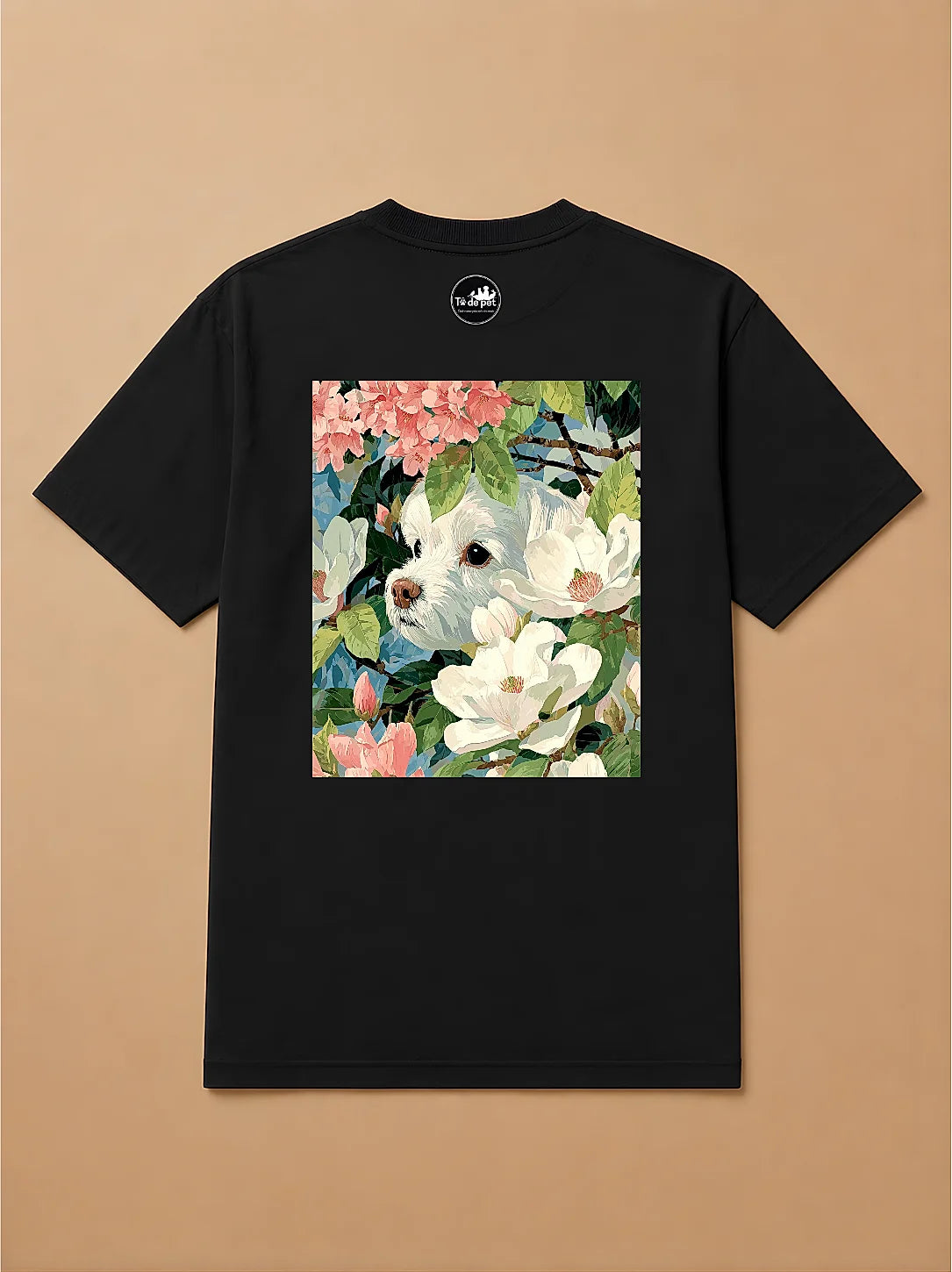Camisa Oversized Botânica Pet - Maltês