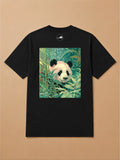 Camisa Oversized Botânica Pet - Panda