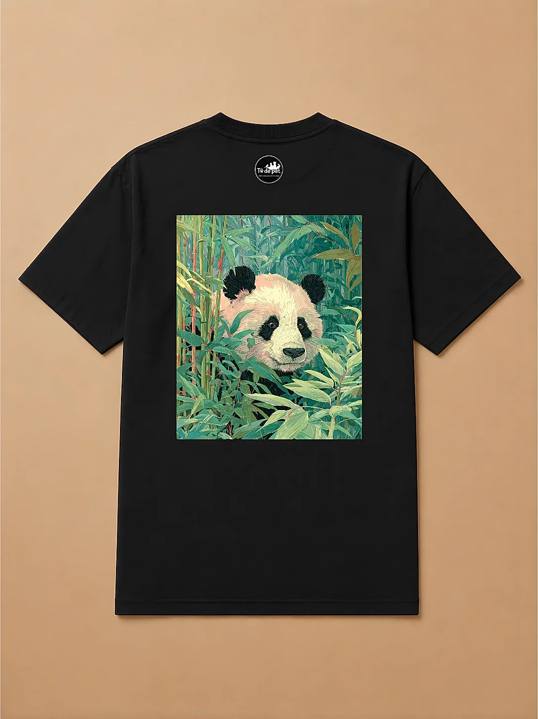 Camisa Oversized Botânica Pet - Panda
