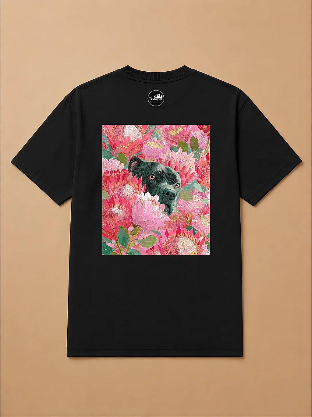 Camisa Oversized Botânica Pet - Pitbull
