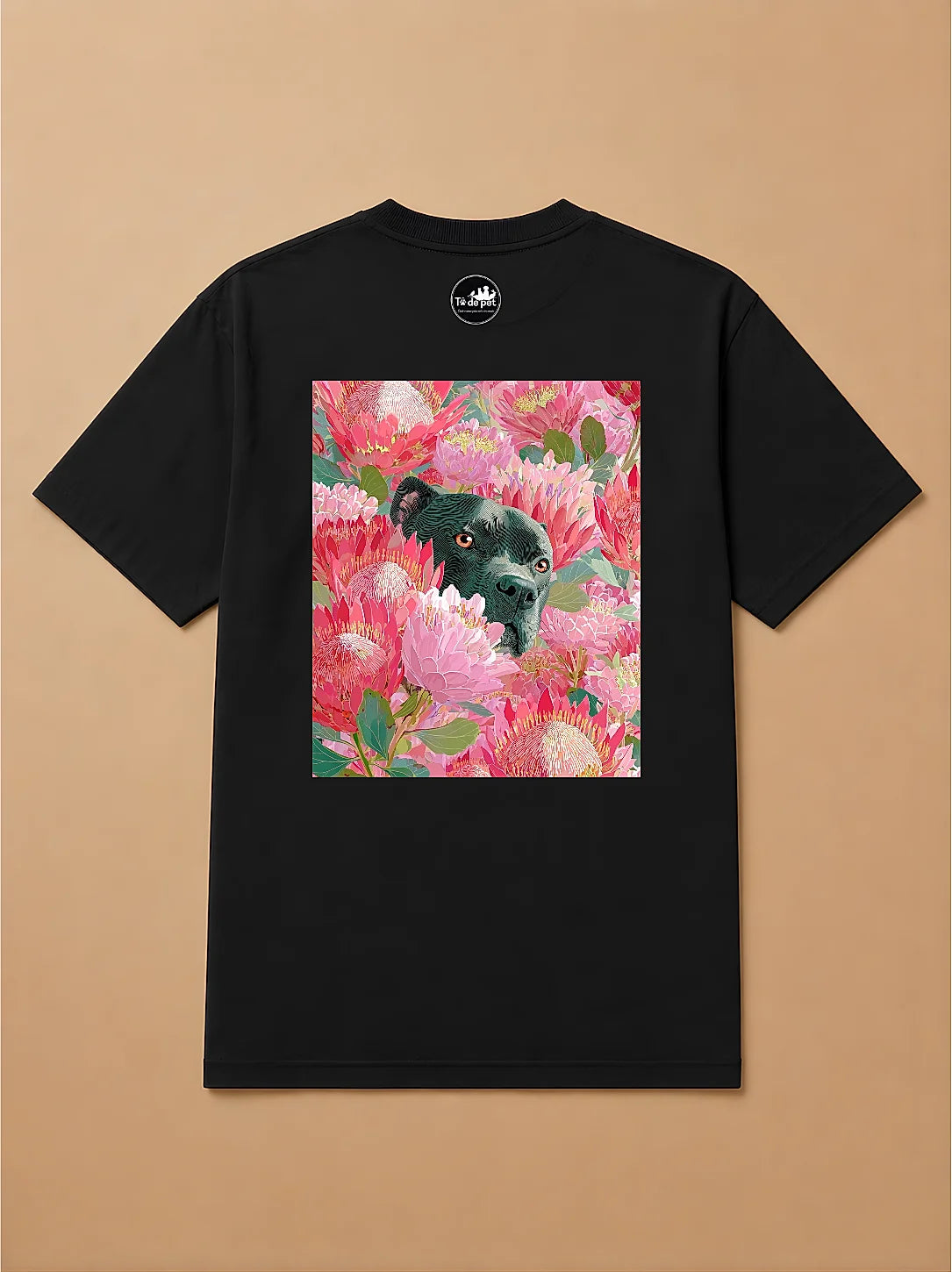 Camisa Oversized Botânica Pet - Pitbull