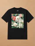 Camisa Oversized Botânica Pet - Poodle